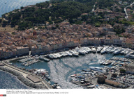 FRA : Aerial view of  Saint Tropez