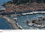 FRA : Aerial view of  Saint Tropez