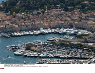 FRA : Aerial view of  Saint Tropez