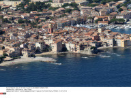 FRA : Aerial view of  Saint Tropez