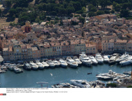 FRA : Aerial view of  Saint Tropez