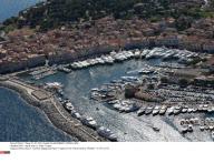 FRA : Aerial view of  Saint Tropez