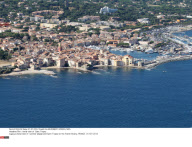FRA : Aerial view of  Saint Tropez