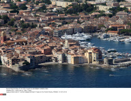 FRA : Aerial view of  Saint Tropez