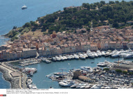 FRA : Aerial view of  Saint Tropez