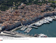FRA : Aerial view of  Saint Tropez