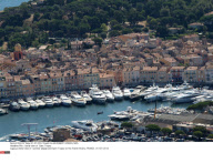 FRA : Aerial view of  Saint Tropez