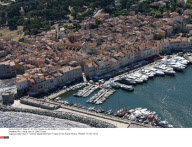 FRA : Aerial view of  Saint Tropez