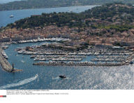 FRA : Aerial view of  Saint Tropez