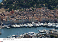 FRA : Aerial view of  Saint Tropez