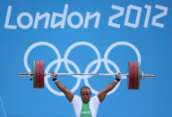 The 2012 London Olympic Games, Men's Weightlifting, London, Britain - 01 Aug 2012