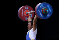 The 2012 London Olympic Games, Men's Weightlifting, London, Britain - 01 Aug 2012