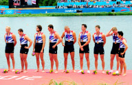 The 2012 London Olympic Games, Rowing, Dorney, Windsor, Britain - 01 Aug 2012
