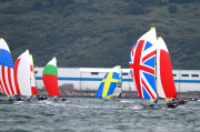 The 2012 London Olympic Games, Sailing, Weymouth and Portland, Britain - 01 Aug 2012