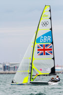 The 2012 London Olympic Games, Sailing, Weymouth and Portland, Britain - 01 Aug 2012
