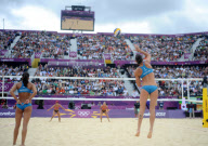 The 2012 London Olympic Games, Beach Volleyball, London, Britain - 02 Aug 2012