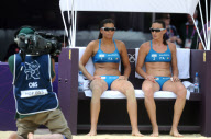 The 2012 London Olympic Games, Beach Volleyball, London, Britain - 02 Aug 2012