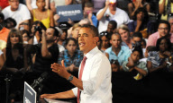 Obama Campaigns in Florida