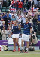 The 2012 London Olympic Games, Tennis, London, Britain - 02 Aug 2012