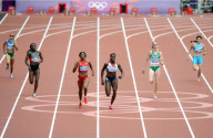 The 2012 London Olympic Games, Athletics, 400m, London, Britain - 03 Aug 2012