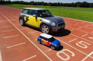The Mini MINI electric car for London 2012, London, Britain - Aug 2012