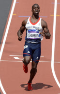 The 2012 London Olympic Games, Athletics, Men's 100m, Britain - 04 Aug 2012