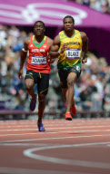 The 2012 London Olympic Games, Athletics, Men's 100m, Britain - 04 Aug 2012