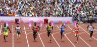 The 2012 London Olympic Games, Athletics, Men's 100m, Britain - 04 Aug 2012