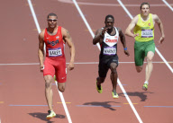 The 2012 London Olympic Games, Athletics, Men's 100m, Britain - 04 Aug 2012