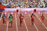 The 2012 London Olympic Games, Athletics, Men's 100m, Britain - 04 Aug 2012