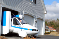 Flying cars: An airplane and a car at the same time. The future it's today!