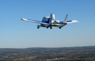 Flying cars: An airplane and a car at the same time. The future it's today!