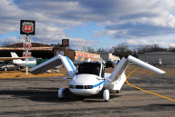 Flying cars: An airplane and a car at the same time. The future it's today!