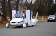Flying cars: An airplane and a car at the same time. The future it's today!