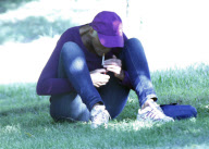 Semi-Exclusive... Brigitte Nielsen Getting Drunk In A Park