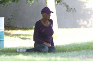 Semi-Exclusive... Brigitte Nielsen Getting Drunk In A Park