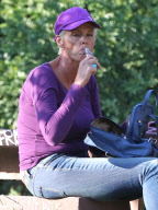 Semi-Exclusive... Brigitte Nielsen Getting Drunk In A Park