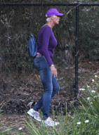 Semi-Exclusive... Brigitte Nielsen Getting Drunk In A Park