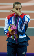 The 2012 London Olympic Games, Athletics, Heptathlon, Britain - 04 Aug 2012