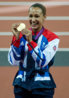The 2012 London Olympic Games, Athletics, Heptathlon, Britain - 04 Aug 2012