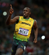 The 2012 London Olympic Games, Athletics, Men's 100m, Britain - 05 Aug 2012