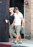Emily VanCamp and Josh Bowman Enjoy A Casual Brunch