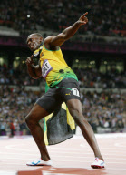 The 2012 London Olympic Games, Athletics, Men's 100m, Britain - 05 Aug 2012