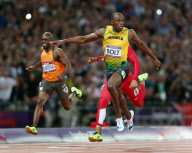 The 2012 London Olympic Games, Athletics, Men's 100m, Britain - 05 Aug 2012