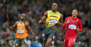 The 2012 London Olympic Games, Athletics, Men's 100m, Britain - 05 Aug 2012