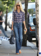 Claudia Schiffer on the school run, London, Britain - 24 Jun 2011