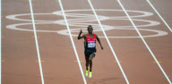 The 2012 London Olympic Games, Athletics, 3000m Steeplechase, Britain - 03 Aug 2012