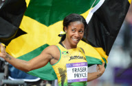 The 2012 London Olympic Games, Athletics, Women's 100m, Britain - 05 Aug 2012