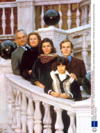 MONACO ROYAL FAMILY 1973 - GRIMALDI PALACE GARDEN