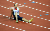 The 2012 London Olympic Games, Athletics, Men's 400m Hurdles, Britain - 06 Aug 2012
